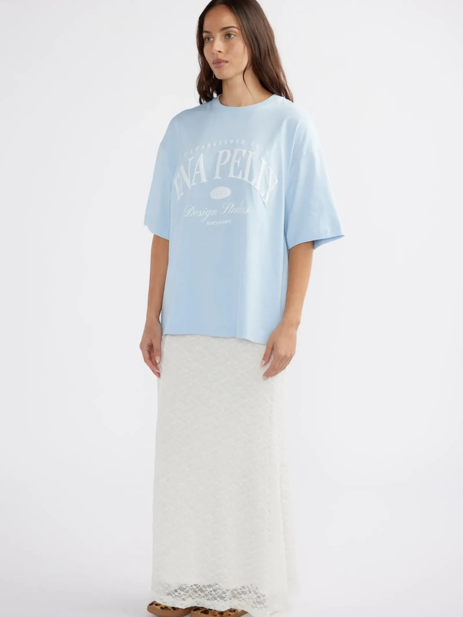 Women Ena Pelly Heritage Studios Tee - Capri Wash