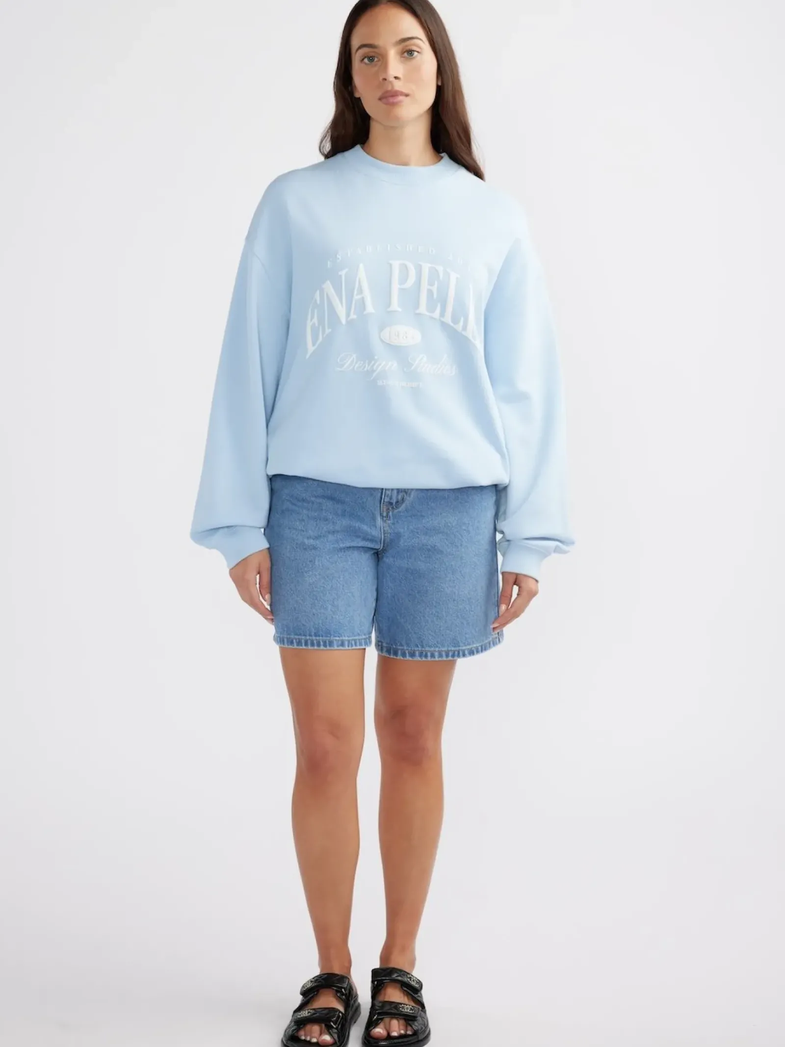 Women Ena Pelly Heritage Studios Sweatshirt  - Washed Capri