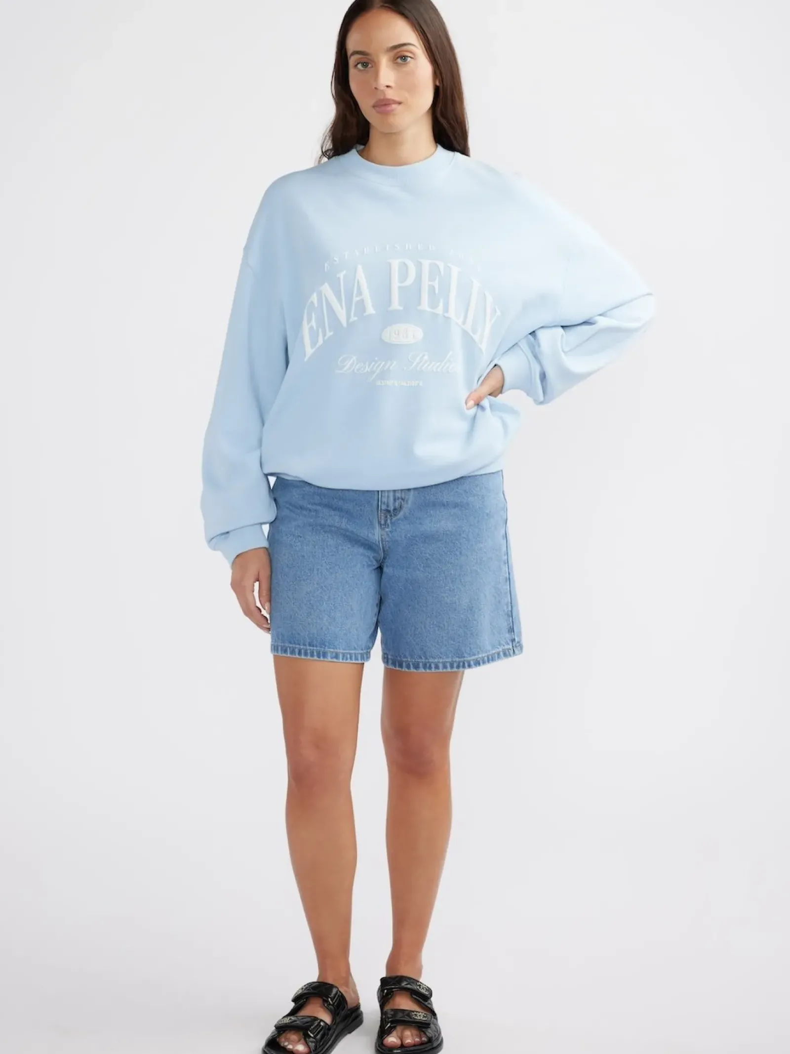 Women Ena Pelly Heritage Studios Sweatshirt  - Washed Capri
