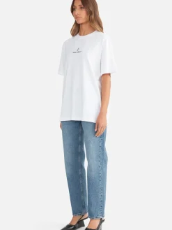 Women Ena Pelly Lexi Monogram Tee White