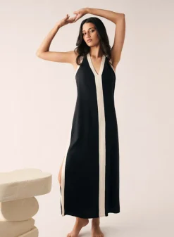 Women Esmaee Monochrome Dress - Black/Cream