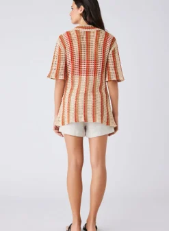 Women Esmaee Saint Tropez Shirt - Natural Stripe