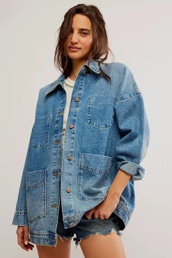 Women Free People Avery Denim Jacket