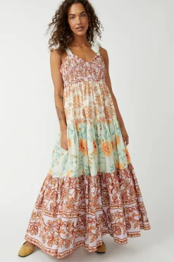 Women Free People Bluebell Maxi - Lilac Combo