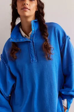 Women Free People Camden Henley - Lake Victoria