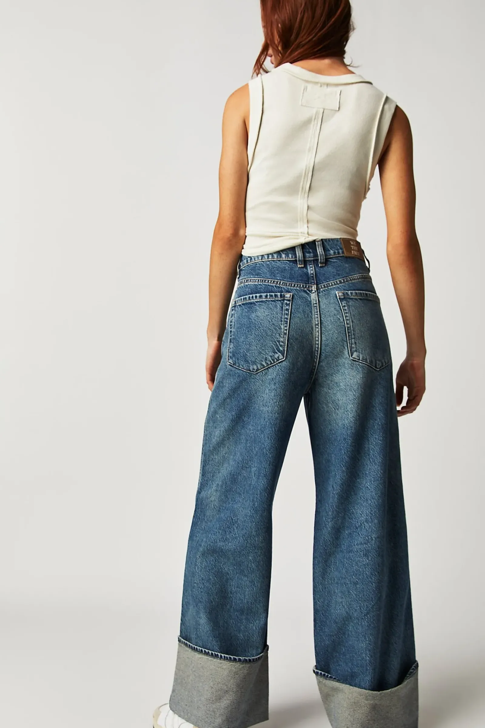 Women Free People Final Countdown Mid Rise Jean