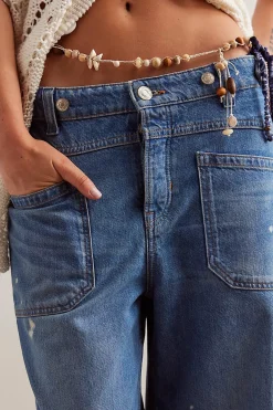 Women Free People Palmer Cuffed Jean