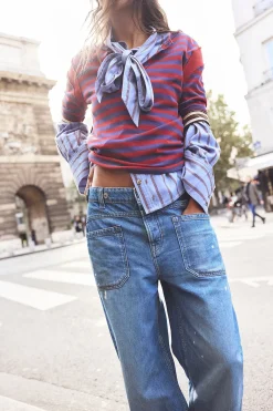 Women Free People Palmer Cuffed Jean