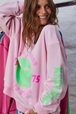 Women Hammill & Co Hammil & Co Happy Sweat - Pink