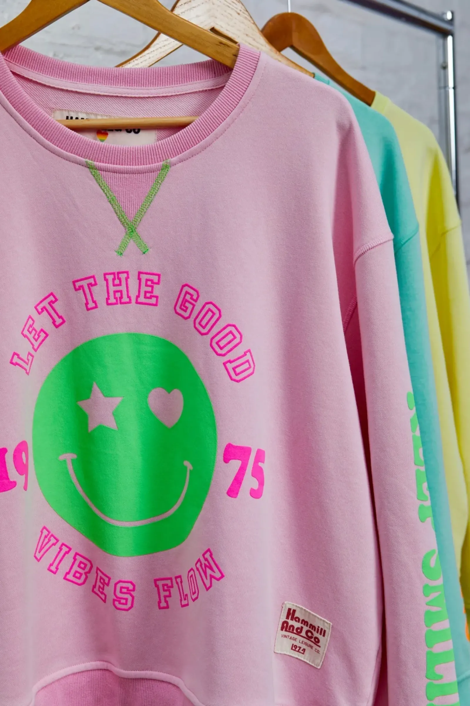 Women Hammill & Co Hammil & Co Happy Sweat - Pink