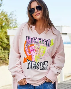 Women Hammill & Co Hammill & Co Vintage Fiesta Sweat - Pink