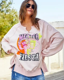 Women Hammill & Co Hammill & Co Vintage Fiesta Sweat - Pink