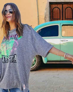 Women Hammill & Co Hammill & Co Vintage Fiesta Tee - Grey