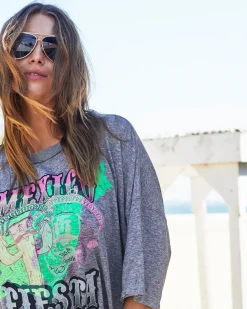 Women Hammill & Co Hammill & Co Vintage Fiesta Tee - Grey