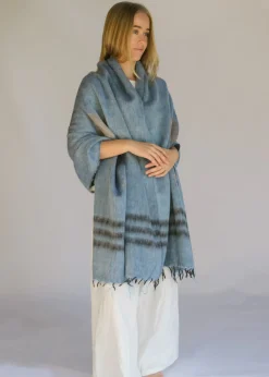 Women Hobo & Hatch Hobo & Hatch Aztec Poncho- Denim