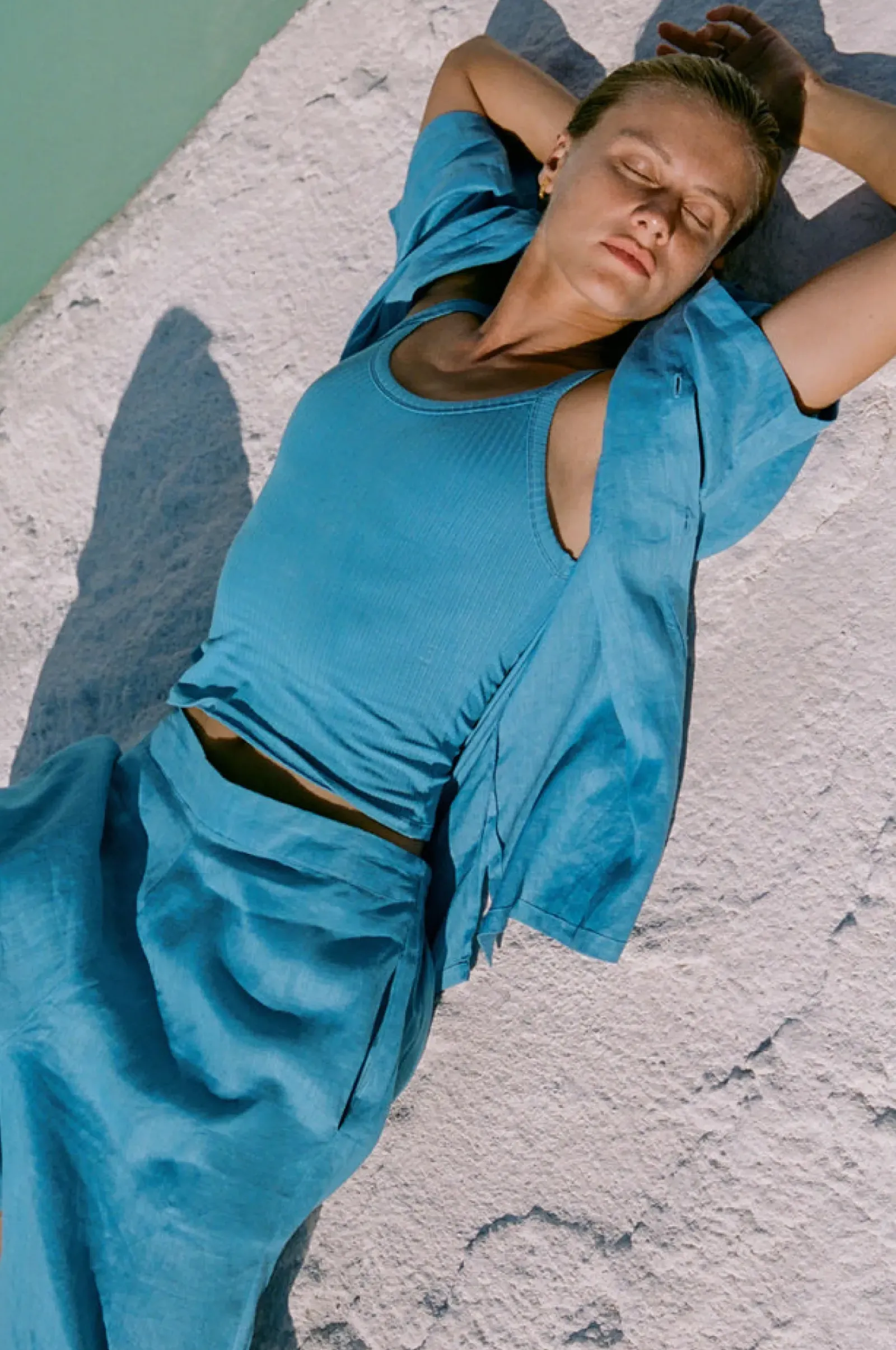 Women Hobo & Hatch Hobo & Hatch Breeze Trouser - Ocean