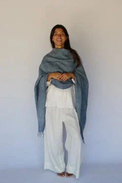 Women Hobo & Hatch Hobo & Hatch Poncho- Denim