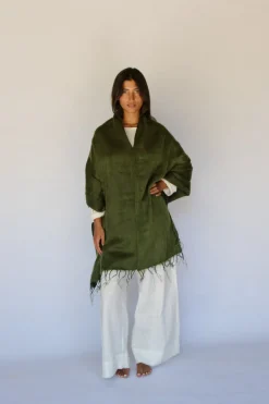 Women Hobo & Hatch Hobo & Hatch Poncho- Thyme