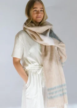 Women Hobo & Hatch Hobo & Hatch Scarf- Aztec Vanilla