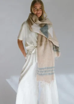 Women Hobo & Hatch Hobo & Hatch Scarf- Aztec Vanilla