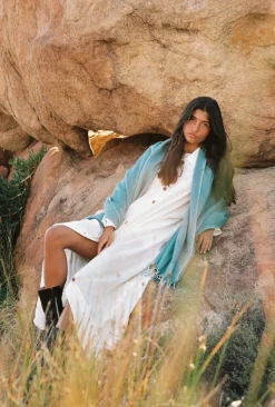 Women Hobo & Hatch Hobo & Hatch Scarf- Marine