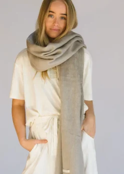 Women Hobo & Hatch Hobo & Hatch Scarf- Pebble