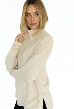 Women Humidity Gabriel Zip Jumper - Sand