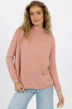 Women Humidity Heidi Knit Top - Rose
