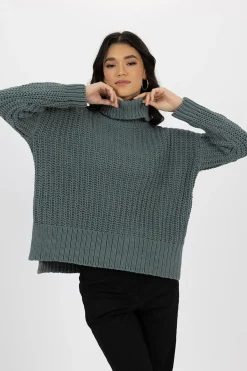 Women Humidity Jordie Jumper - Petrol