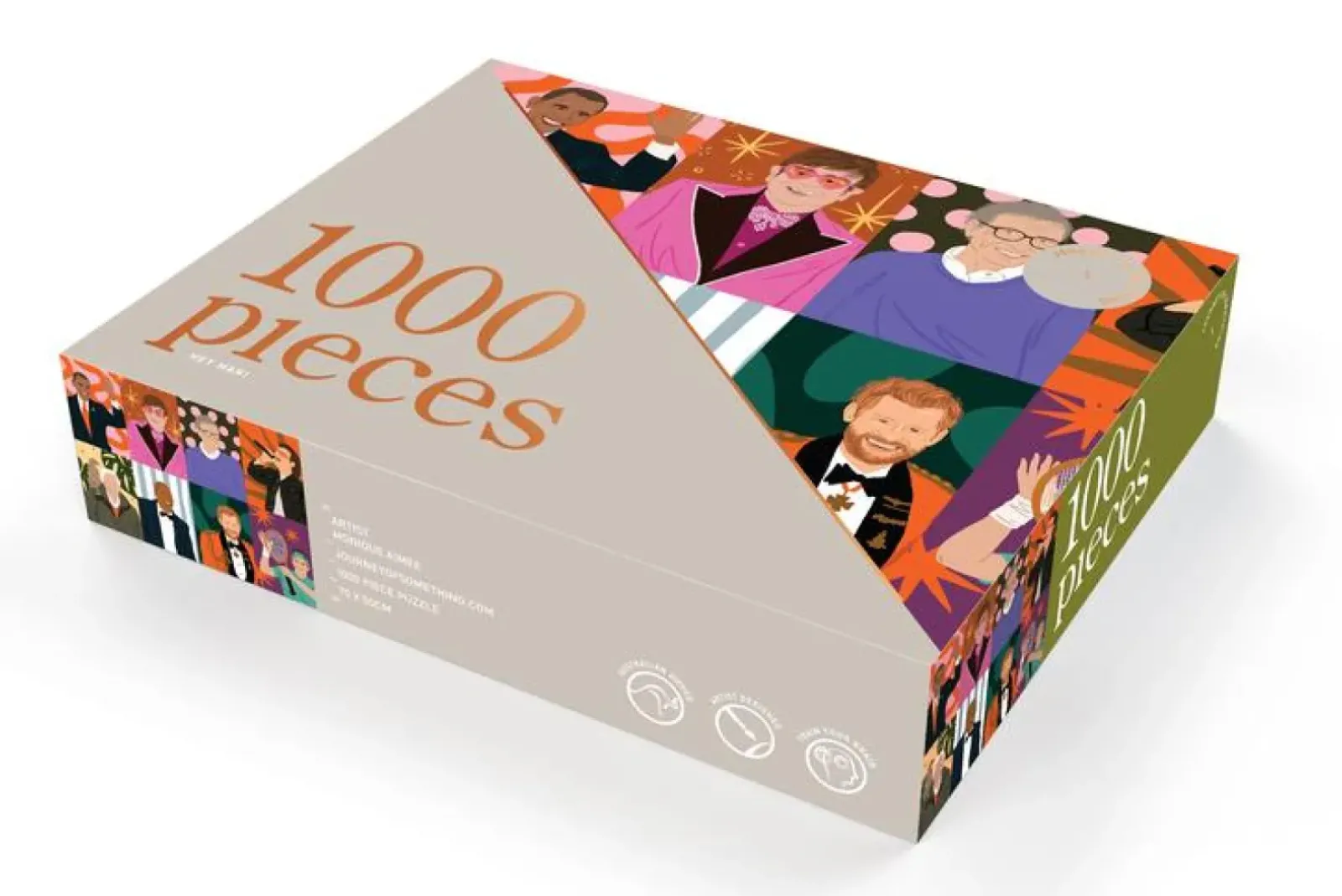 Journey of Something 1000 Piece Puzzle - 'Hey Man'