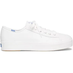 Keds Triple Kick Leather- White