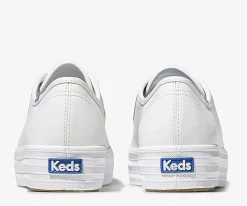 Keds Triple Kick Leather- White