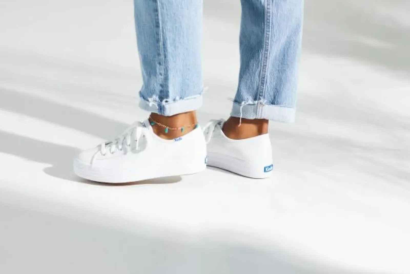 Keds Triple Kick Leather- White