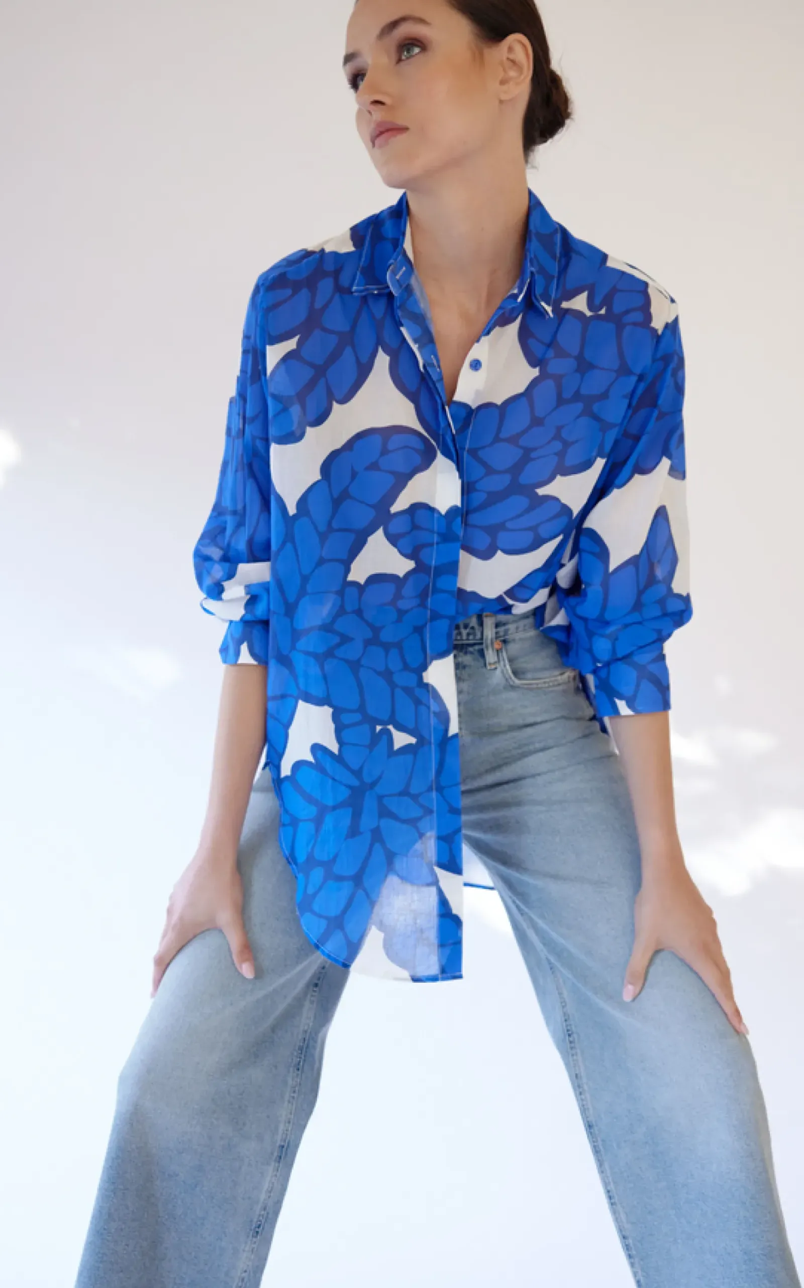 Women Kinney Noah Shirt- Cove