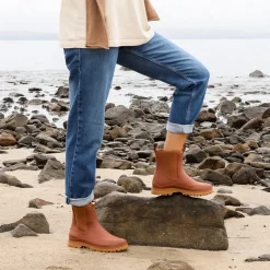 Los Cabos Shoes Los Cabos Amelia Rainboot - Cinnamon