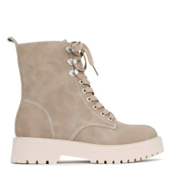 Los Cabos Shoes Los Cabos Raine Lace Up Boot - Taupe