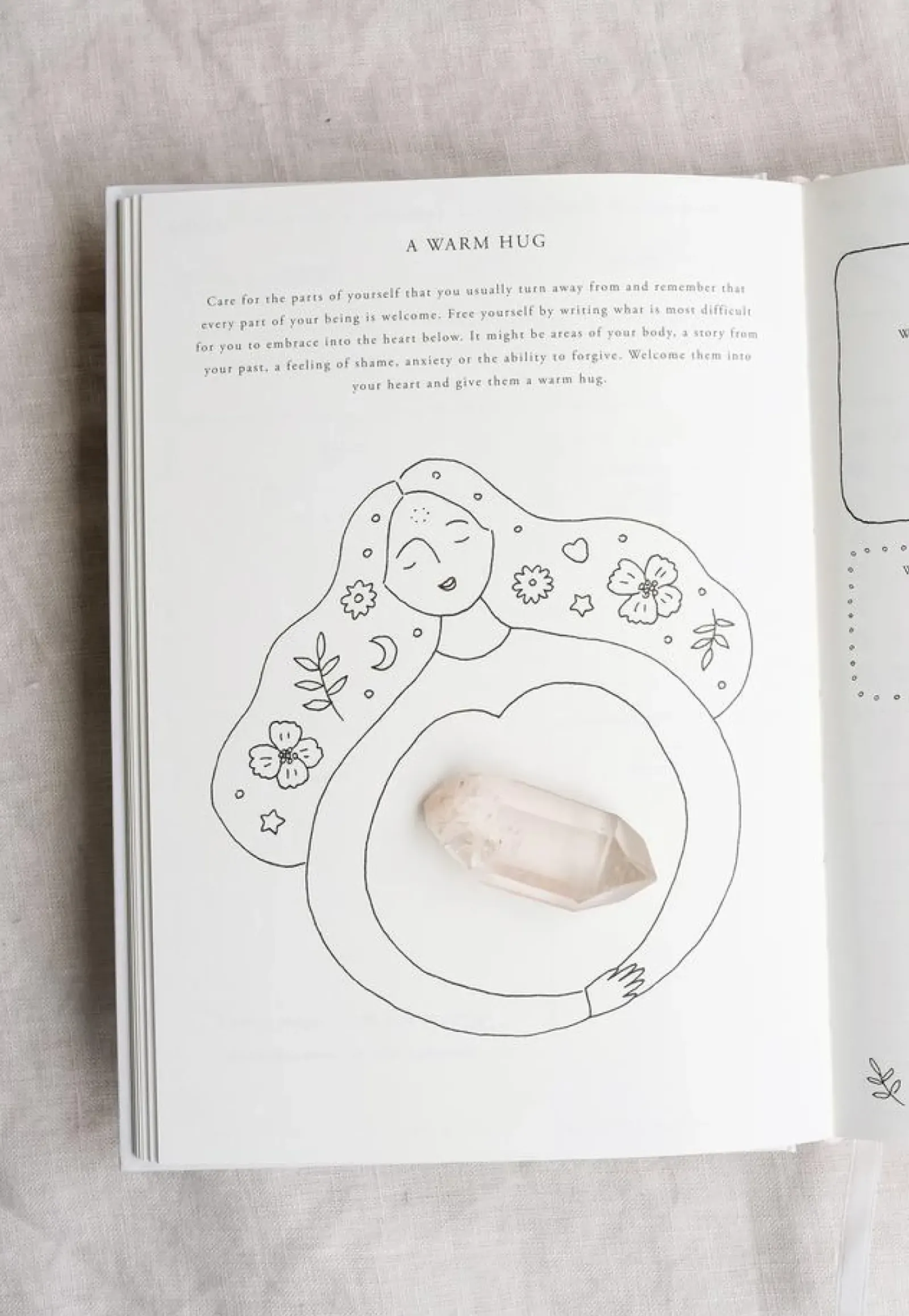 Musings from the Moon A Year Of Coming Home - Guided Self Love Journal