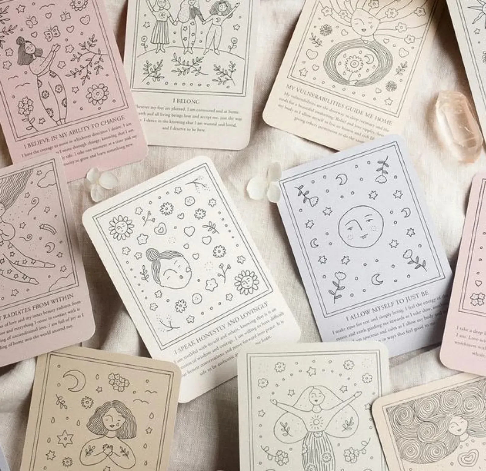 Musings from the Moon Self Love Affirmation Cards