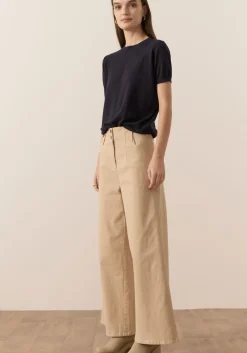 Women Pol Nucleus Pocket Tee- Ink