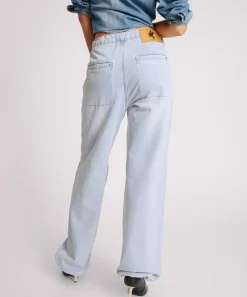 Women One Teaspoon Blue Latte Marley Relaxed Denim Jeans