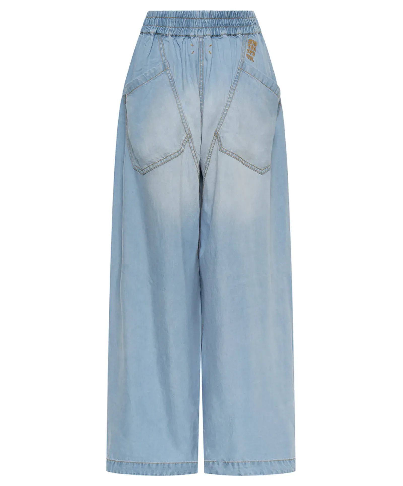 Women One Teaspoon Tencel Parachute Pants - Soft Blue