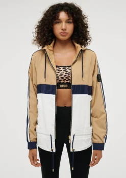 Women P.E Nation Cropped Man Down Jacket - Optic White