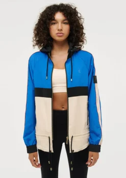 Women P.E Nation Man Down Jacket - Pearled Ivory