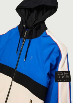 Women P.E Nation Man Down Jacket - Pearled Ivory