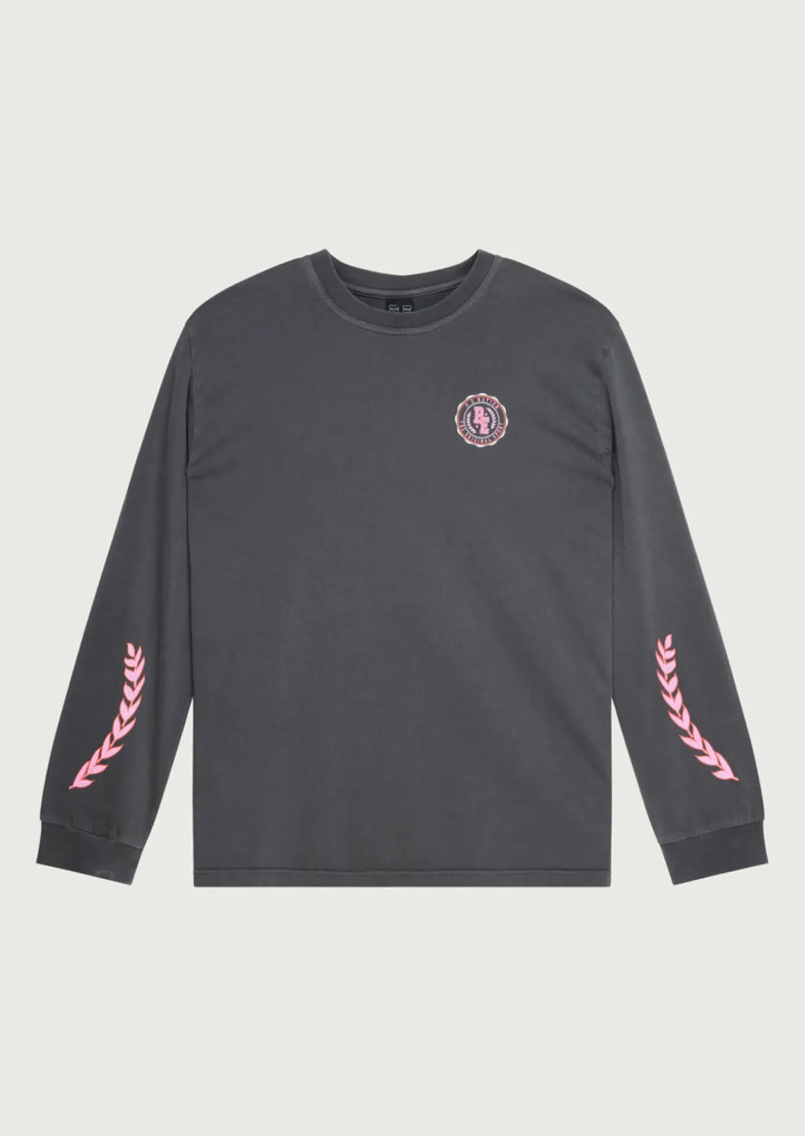 Women P.E Nation Phoenix Long Sleeve Tee - Washed Dark Shadow