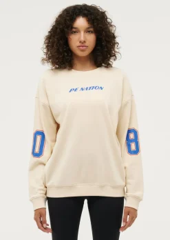 Women P.E Nation Rematch Sweat - Pearled Ivory