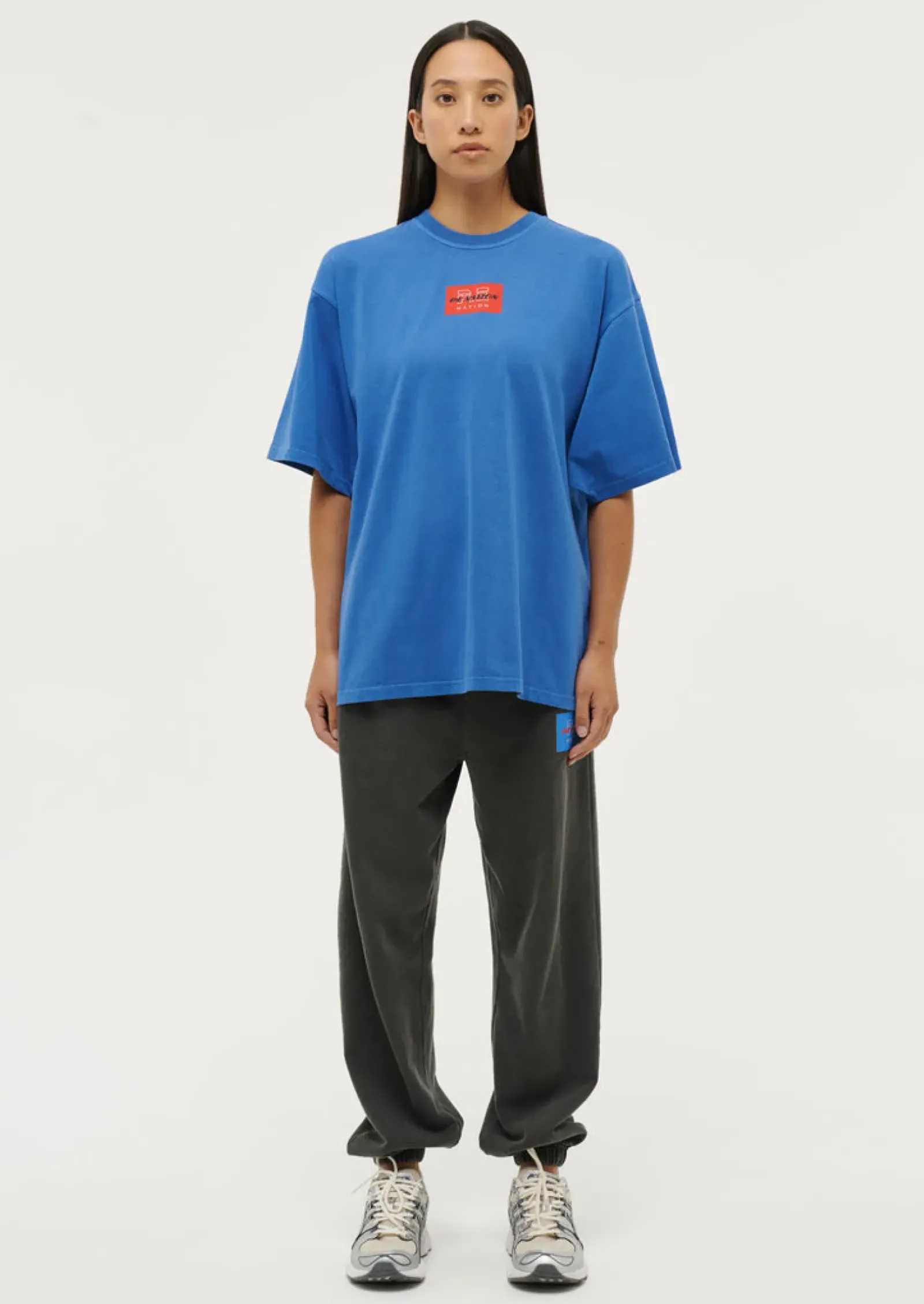 Women P.E Nation Trifecta Tee - Electric Blue