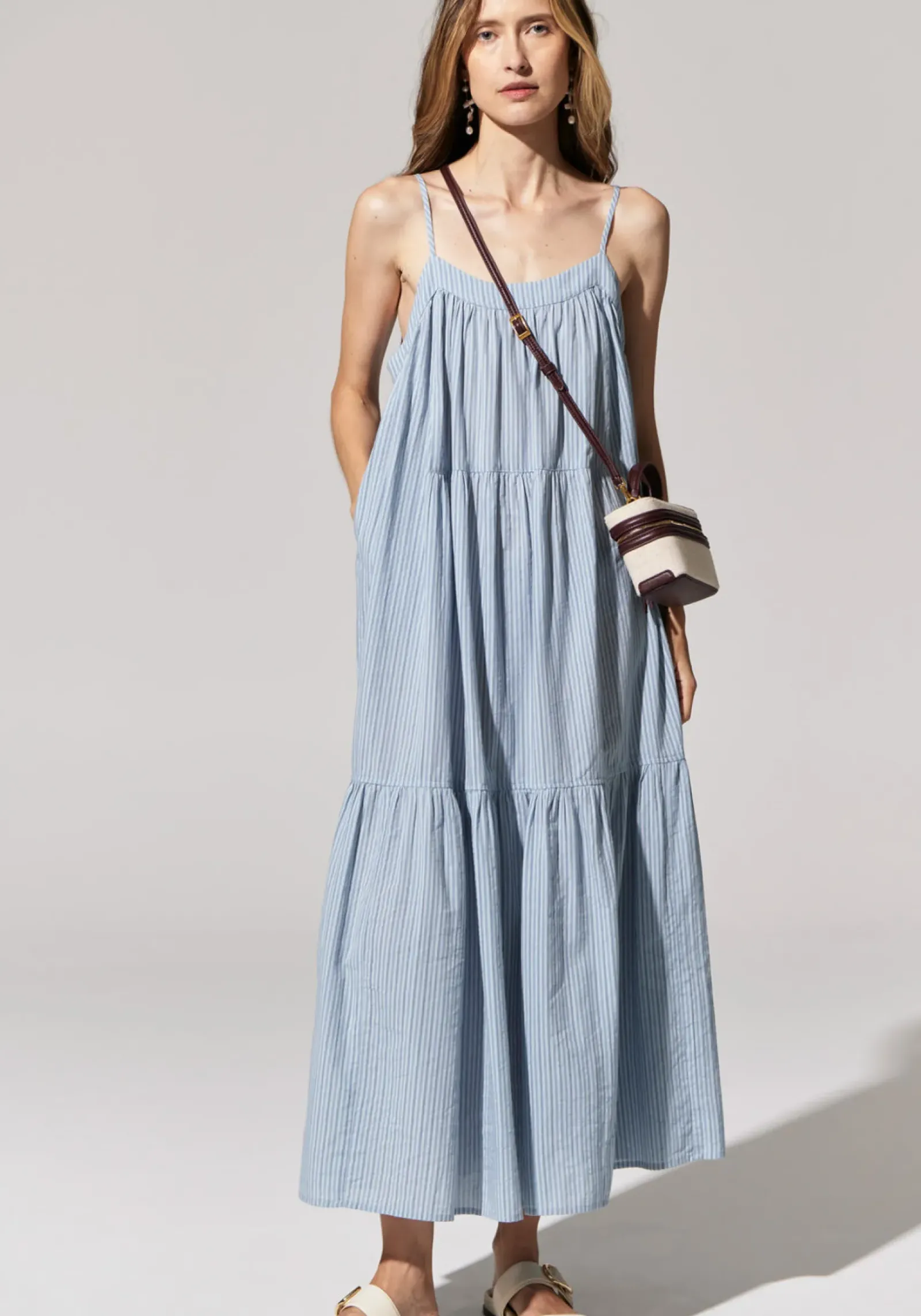 Women Pol Acacia Sundress - Blue