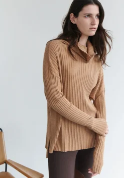 Women Pol Cirelle Ribbed Rollneck- Fox