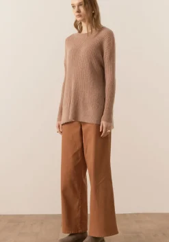 Women Pol Fitch Ribbed Knit - Blush